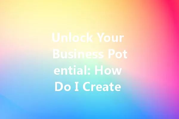 Unlock Your Business Potential: How Do I Create a Website in 2025? 一