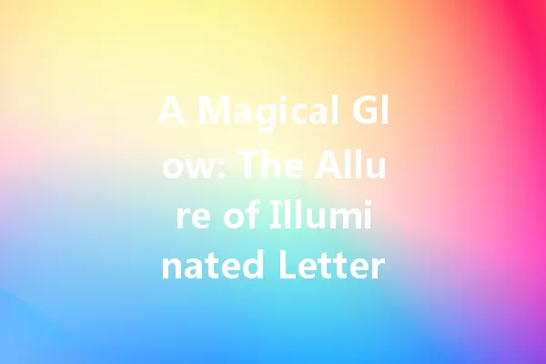 A Magical Glow: The Allure of Illuminated Lettering on Door Numbers 一