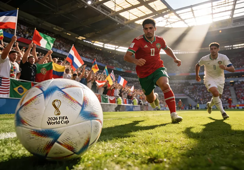 我等了快一年,终于看到2026世界杯吉祥物露脸,它的造型真是意想不到! 一